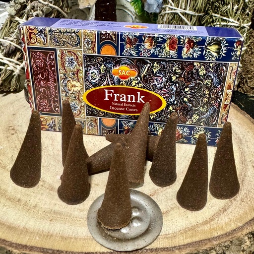 [TA0043] Incienso Frank Olíbano - Sac -Caja de 10 conos